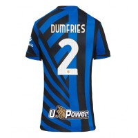 Dámy Fotbalový dres Inter Milan Denzel Dumfries #2 2024-25 Domácí Krátký Rukáv